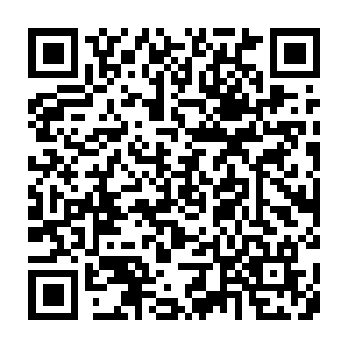 QR code for the London registration page